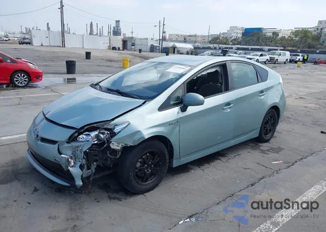 2014 Toyota Prius Two из США, поврежденный, VIN JTDKN3DUXE1836005